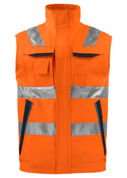 Projob 6711 Signalisatiezomervest EN ISO 20471 Klasse 2 D-ring Regular Fit miniatuur