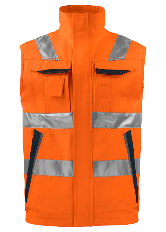 Projob 6711 Signalisatiezomervest EN ISO 20471 Klasse 2 D-ring Regular Fit