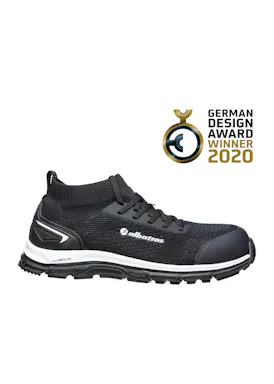 Albatros Ultimate Impulse — schwarze niedrige S1P-Sicherheitsschuhe