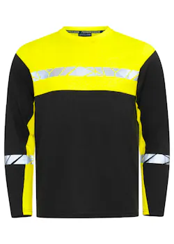Projob 7002 T-Shirt Lange Mouwen Regular Fit Reflecterend miniatuur