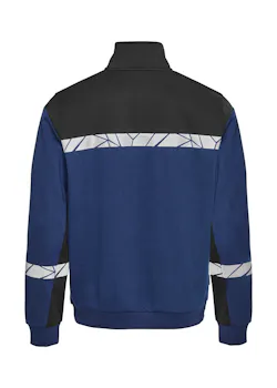 Projob 647102 sweat-shirt demi-zip coupe standard thumbnail (vignette)