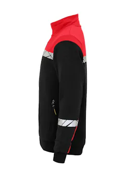 Projob 647102 sweat-shirt demi-zip coupe standard thumbnail (vignette)