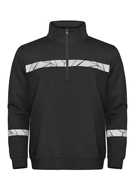 Projob 647102 Sweatshirt mit halbem Reißverschluss Regular Fit