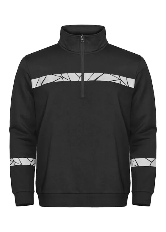 Projob 647102 Sweatshirt mit halbem Reißverschluss Regular Fit