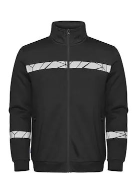 Projob 647103 Sweatshirt mit durchgehendem Reißverschluss Regular Fit