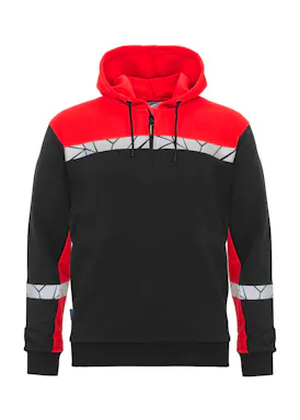 Projob 647104 Hoodie Met Halve Ritssluiting Regular Fit