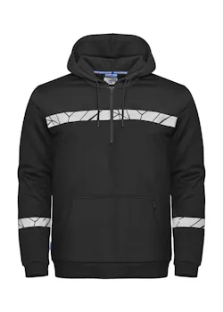 Projob 647104 Hoodie Met Halve Ritssluiting Regular Fit