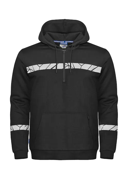 Projob 647104 Sweat à capuche à demi-fermeture Coupe standard
