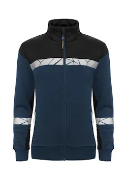 Projob 647105 sweat-shirt à fermeture complète coupe standard pour femmes thumbnail (vignette)