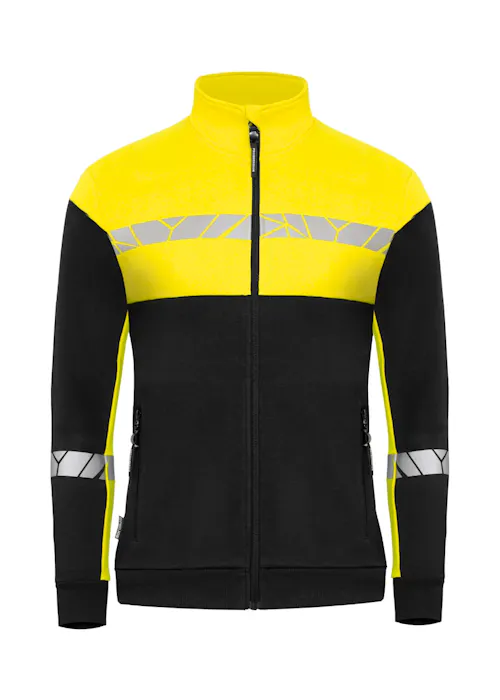 Projob 647105 sweat-shirt à fermeture complète coupe standard pour femmes