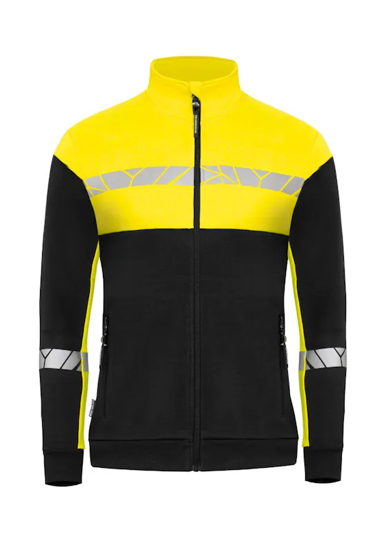 Projob 647105 Sweatshirt mit durchgehendem Reißverschluss Regular Damen