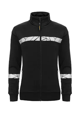 Projob 647105 Sweatshirt mit durchgehendem Reißverschluss Regular Damen