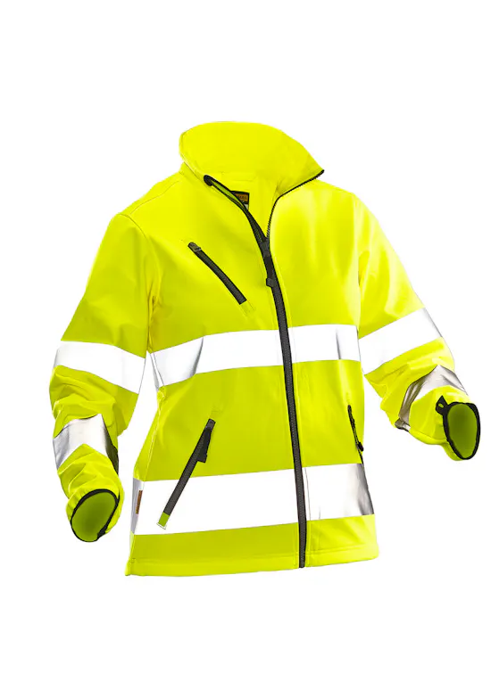 Jobman 1210 Hi-Vis Softshelljacke für Damen