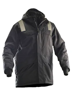 Jobman 1335 Winter Parka Zwart miniatuur