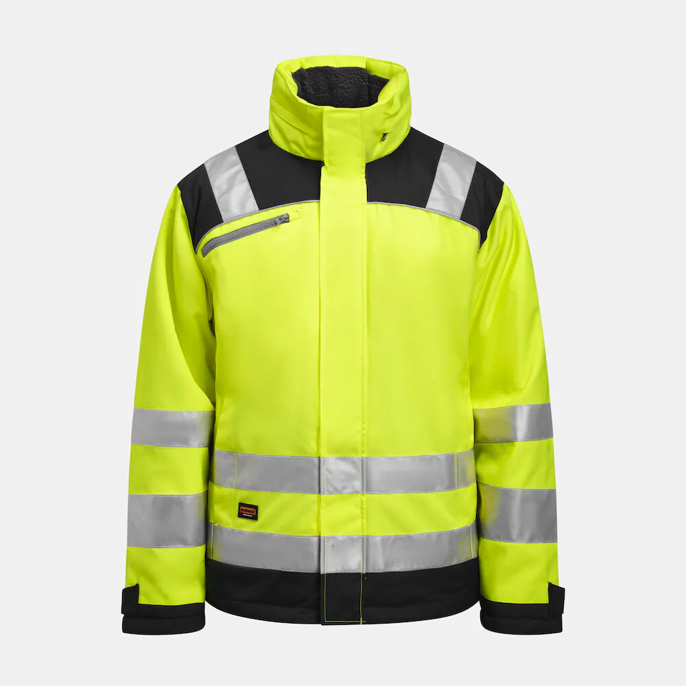 High Vis Gelb/Marineblau