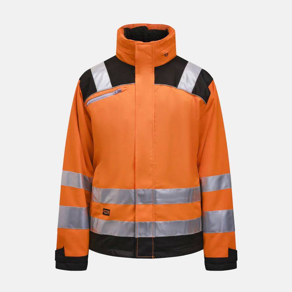 Hohe Sichtbarkeit Orange/Schwarz