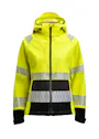 Jobman 1377 Women's Softshell Jacket Hi-Vis miniatuur