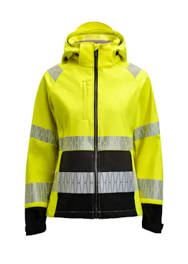 Jobman 1377 Women's Hi-Vis Softshell Jacket