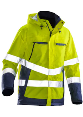 Jobman 1383 Hi-Vis Lined Jacket
