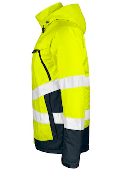 Jobman 1383 Veste doublée Hi-Vis avec doublure thumbnail (vignette)