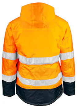 Jobman 1383 Veste doublée Hi-Vis avec doublure thumbnail (vignette)