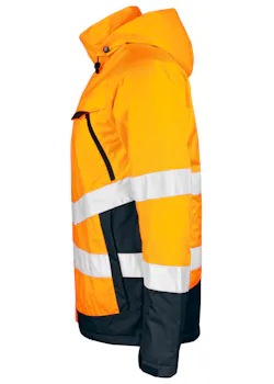 Jobman 1383 Veste doublée Hi-Vis avec doublure thumbnail (vignette)