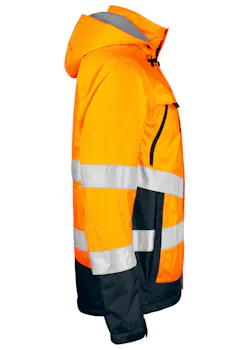 Jobman 1383 Veste doublée Hi-Vis avec doublure thumbnail (vignette)