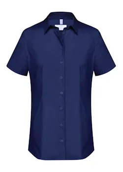 Greiff 6516 Blouse Korte Mouw Regular Fit Dames Essentials - Basic miniatuur