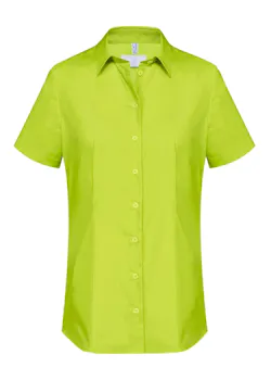 Greiff 6516 Blouse Korte Mouw Regular Fit Dames Essentials - Basic miniatuur