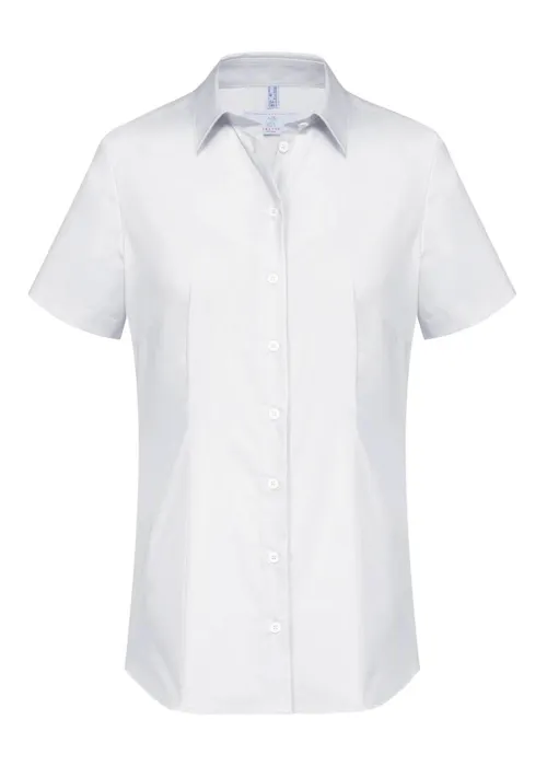 Greiff 6516 Blouse Korte Mouw Regular Fit Dames Essentials - Basic