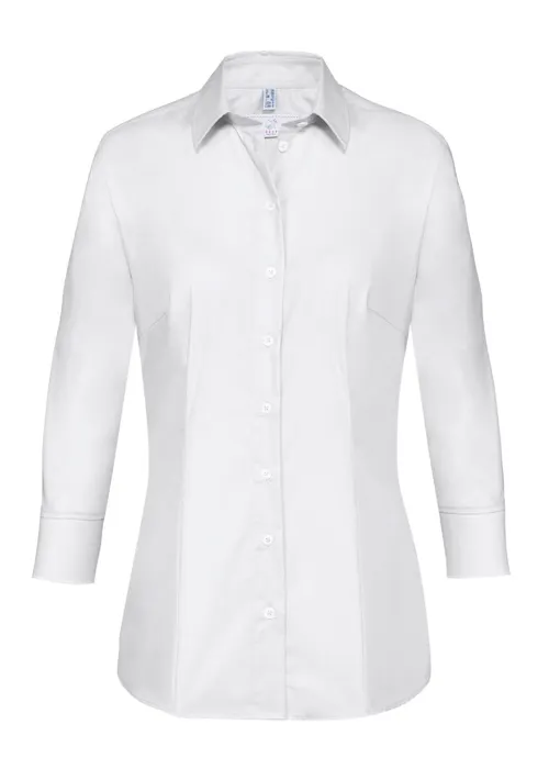 Greiff 6517 chemise manches trois quarts coupe standard Regular Fit pour femmes Essentials - Basic