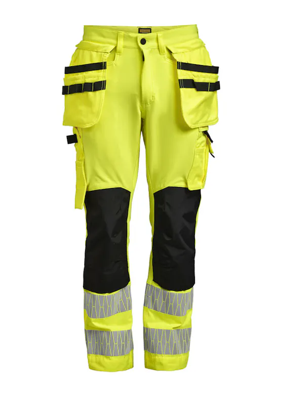 Jobman 2291 Hi-Vis Warnschutz-Arbeitshose „Craftsman“ Stretch