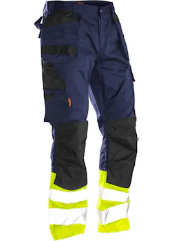 Jobman Hi-Vis Trousers HP 2513 miniatuur