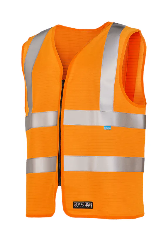 Fluoreszierendes Orange