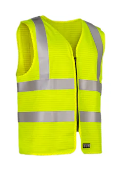 Sioen Bertrix 652A Gilet Antistatisch Vlamvertragend miniatuur