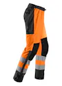 Snickers Workwear High-Vis Waterproof Shell Broek Klasse 2 miniatuur