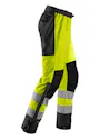 Snickers Workwear High-Vis Waterproof Shell Broek Klasse 2 miniatuur
