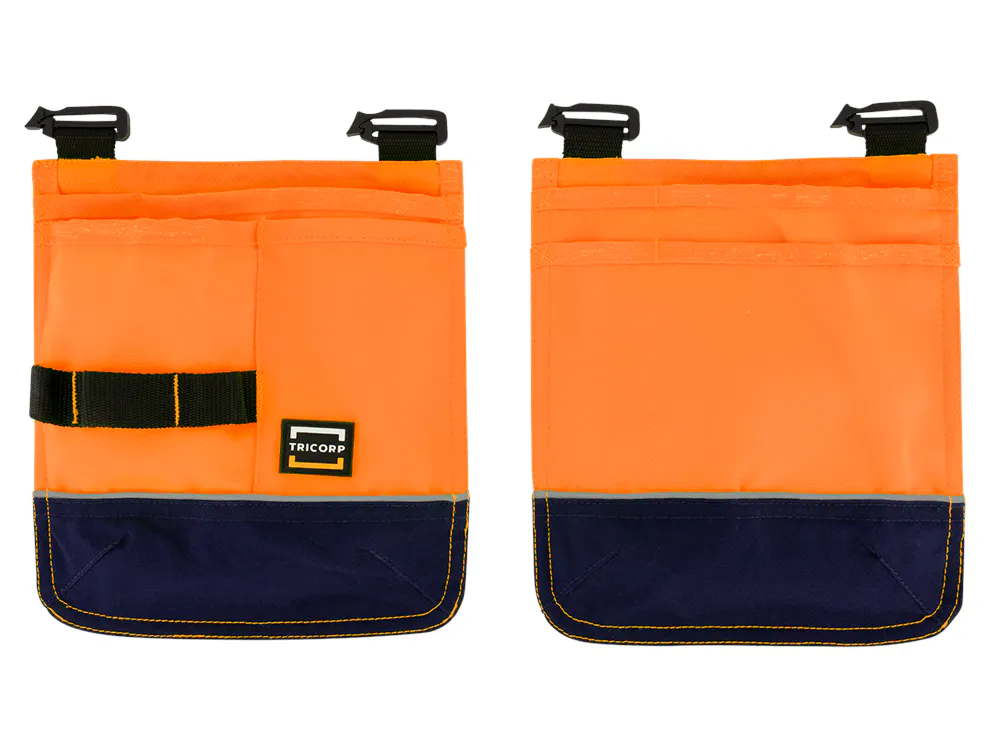 Neonorange/Tintenblau
