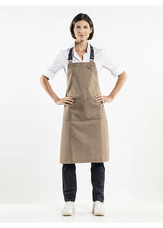 Chaud Devant Schürze Forene Mud Denim