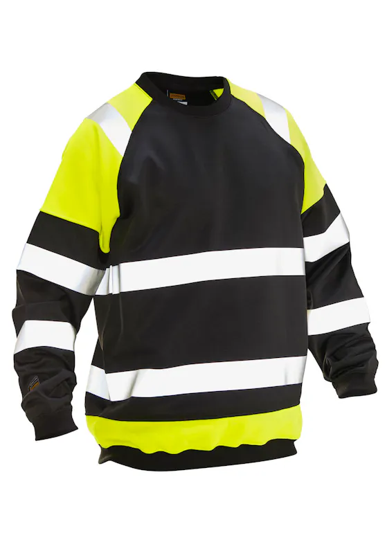 Jobman 65512465 Sweatshirt Hi-Vis reflektierend