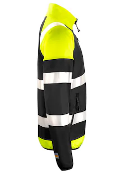 Jobman 5127 Hi-Vis Softshell Light Jacket miniatuur