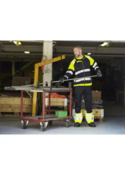 Jobman 5127 Hi-Vis Softshell Light Jacket miniatuur