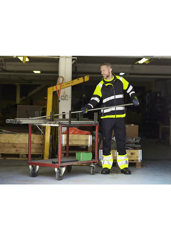 Jobman 5127 Hi-Vis Softshell Light Jacket