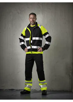 Jobman 5127 Hi-Vis Softshell Light Jacket miniatuur