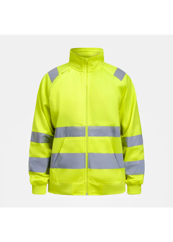 Jobman 5172 Hi Vis Sweatshirt Jacket