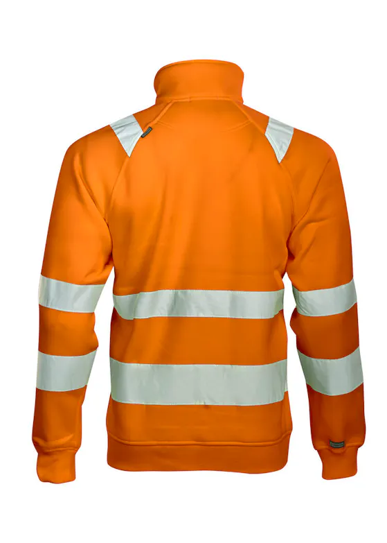 Jobman 5172 Hi Vis Sweatshirt Jacket