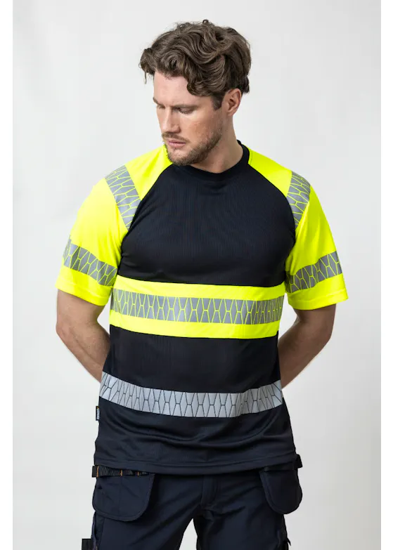 Jobman 5226 T-Shirt Hi-Vis reflektierend Regular Fit
