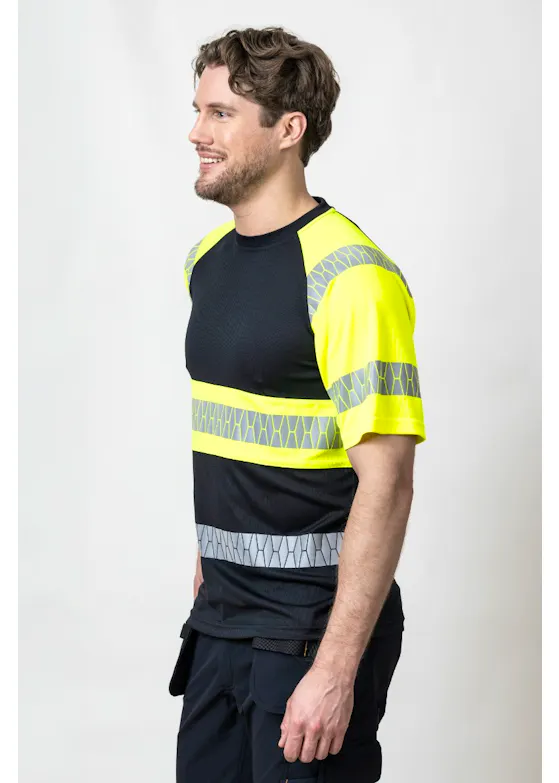 Jobman 5226 T-Shirt Hi-Vis reflektierend Regular Fit