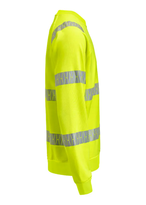 Jobman 5324 Sweatshirt Hi-Vis, reflektierend, Regular Fit