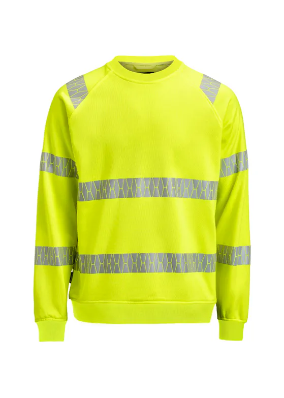 Jobman 5324 Sweatshirt Hi-Vis, reflektierend, Regular Fit